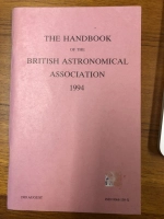 The handbook of the British Astronomical Association 1994