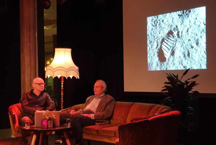 Erik Tandberg ble intervjuet av Ivar Johansen om måneferdene